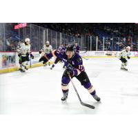 Tyson Fawcett with the Reading Royals