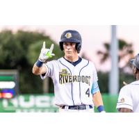 Charleston RiverDogs' Aidan Smith on game night