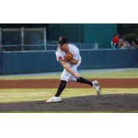 Rome Braves' Blake Burkhalter on the mound