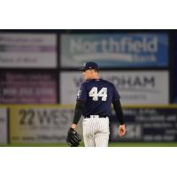 Somerset Patriots' Bailey Dees on game night