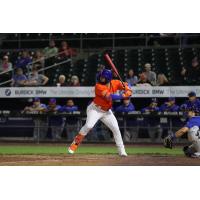 Syracuse Mets' Carlos Cortes at bat