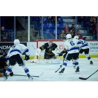 Vancouver Giants goaltender Burke Hood